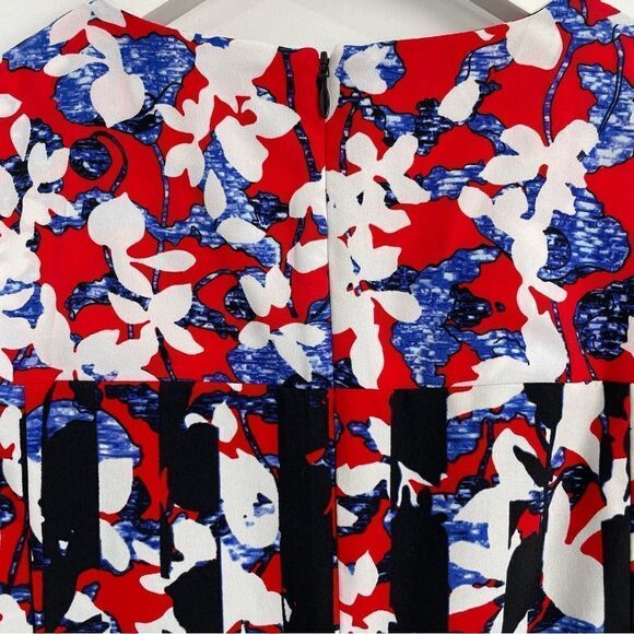 Peter Pilotto for Target  Red Crepe Sheath Fluted Hem
Dress Sz XS - Picture 8 of 16